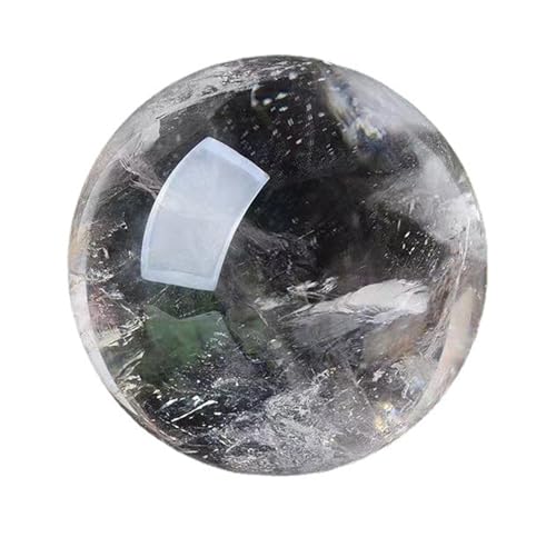 Boule de cristal de quartz naturel 6-7cm avec support pour feng shui