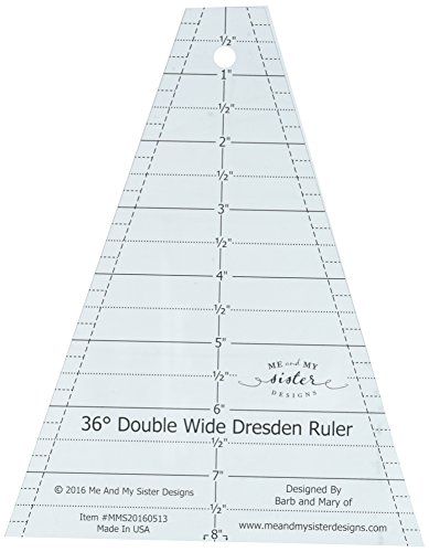Me and My Sister Designs Me and My Sister Double Wide Dresden Ruler