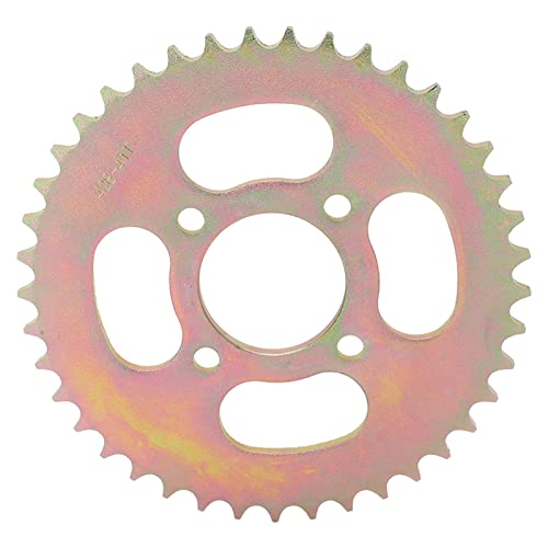 Piñón de Cadena Trasero 428 41T 41 Dientes Piñón Trasero Cog Acero Piñón de Transmisión Trasera Reemplazo para DIY ATV Motocicleta Ligera