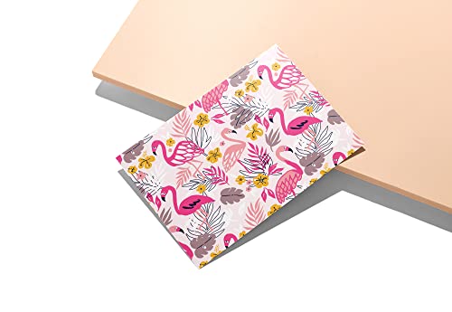 Image of Twigs Paper - Assorted Flamingo Pattern Greeting Cards - Stationery Cards with Envelopes - Thank You Card - Blank Note Cards - Greeting Cards for All Occasions - Made in USA (5.5 x 4.25, Set of 12)