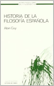 Paperback Historia de la filosofía española (Spanish Edition) [Spanish] Book