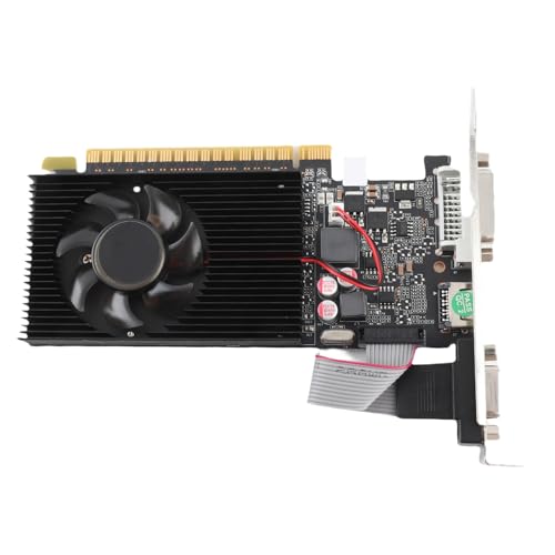 Tarjeta gráfica GT 210 1GB 64Bit DDR3 PCI Express 2.0 para PC de escritorio Office Home 6