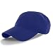 Plain 100% Cotton Hat Men Women Adjustable Baseball Cap (30+ Colors) Blue