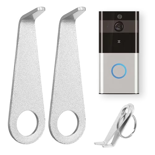 Mabor 2Pcs Video Doorbell Key Replacement Tool, Secure Removal Key Tool Compatible with Keyring Battery Doorbell Camera Opening Tools