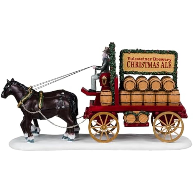 Lemax Christmas Village Christmas Ale Delivery - 43710