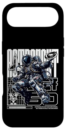 Coque iPhone Air anti-rayures robots astronautes design science-fiction