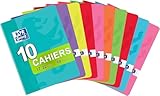 Oxford Classique Lot de 10 Cahiers Agrafés Petits Formats 17 x 22 cm 60...