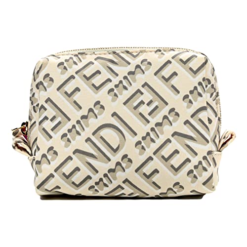 FENDI x Skims Nylon Avorio Small Beauty Pouch