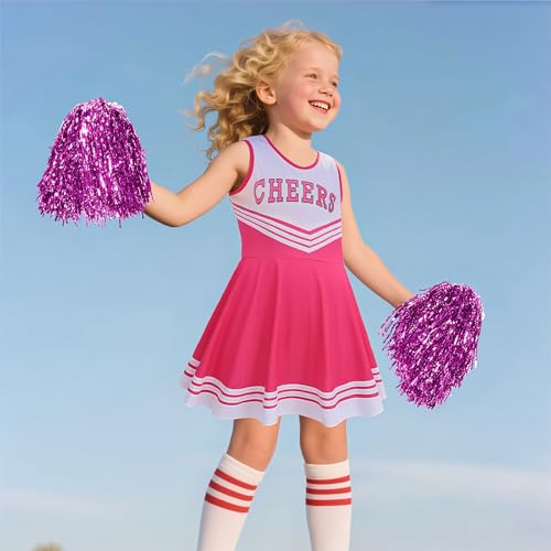 Disfraz de animadora para niñas talla Small miniatura 5