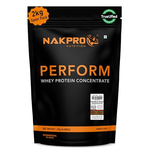 NAKPRO Store NAKPRO Perform Whey Protein 2kg Double Rich Chocolate - Image 2
