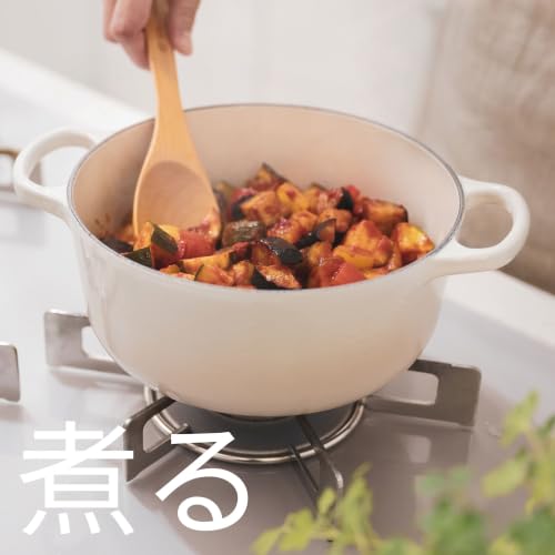 Le Creuset Signature Gusseisen-Bräter mit Deckel, Ø 20 cm, Rund, Für alle Herdarten und Induktion geeignet, Volumen: 2,4 l, 3,092 kg… – Ansicht 6