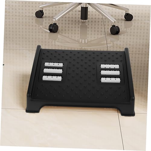 Tabouret aide posture sous bureau stable plastique ergonomique - 8