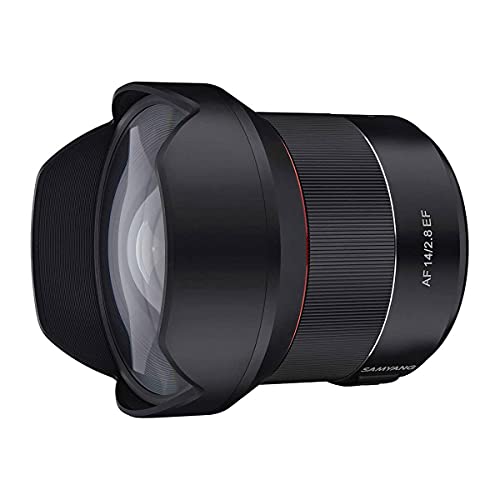 Ficha técnica Samyang SA7051 Objetivo de focal fija con auto focus para cámaras digitales AF 14mm F2.8 CANON EF Color negro - Fernando Cortés