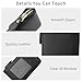 RNIEGA Small Credit Card Holder Lightweight Vegan Leather Accordion Zipper Card Wallet Fashion Rfid Wallet for Women