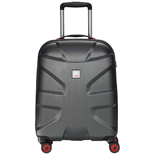 Preisvergleich Produktbild TITAN X2, 55 cm, Trolley Black Brushed, 4 Rollen Kabinengepäck - (825406-03)