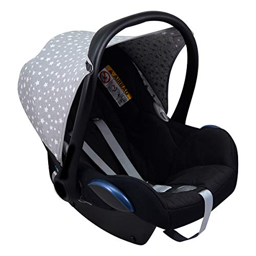 JYOKO KIDS CAPOT COMPATIBLE AVEC MAXICOSI CABRIOFIX WHITE STAR – vue 3