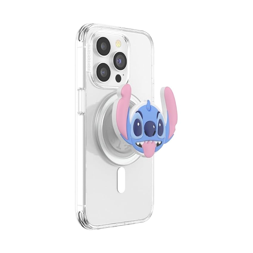 PopSockets: PopGrip per Magsafe - Supporto e Impugnatura per Telefoni Cellulari e Custodia con un Top Intercambiabile, DISNEY STITCH - PUNTO DA SOGNO POPOUT
