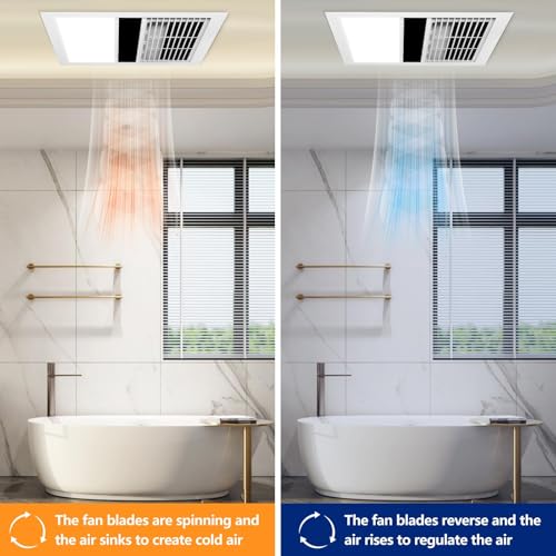 Fegndos Bathroom Exhaust Fan, Heater thumb #6
