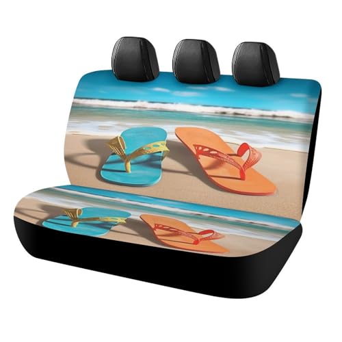 Funda para asiento trasero de coche que evita arañazos con ajuste universal