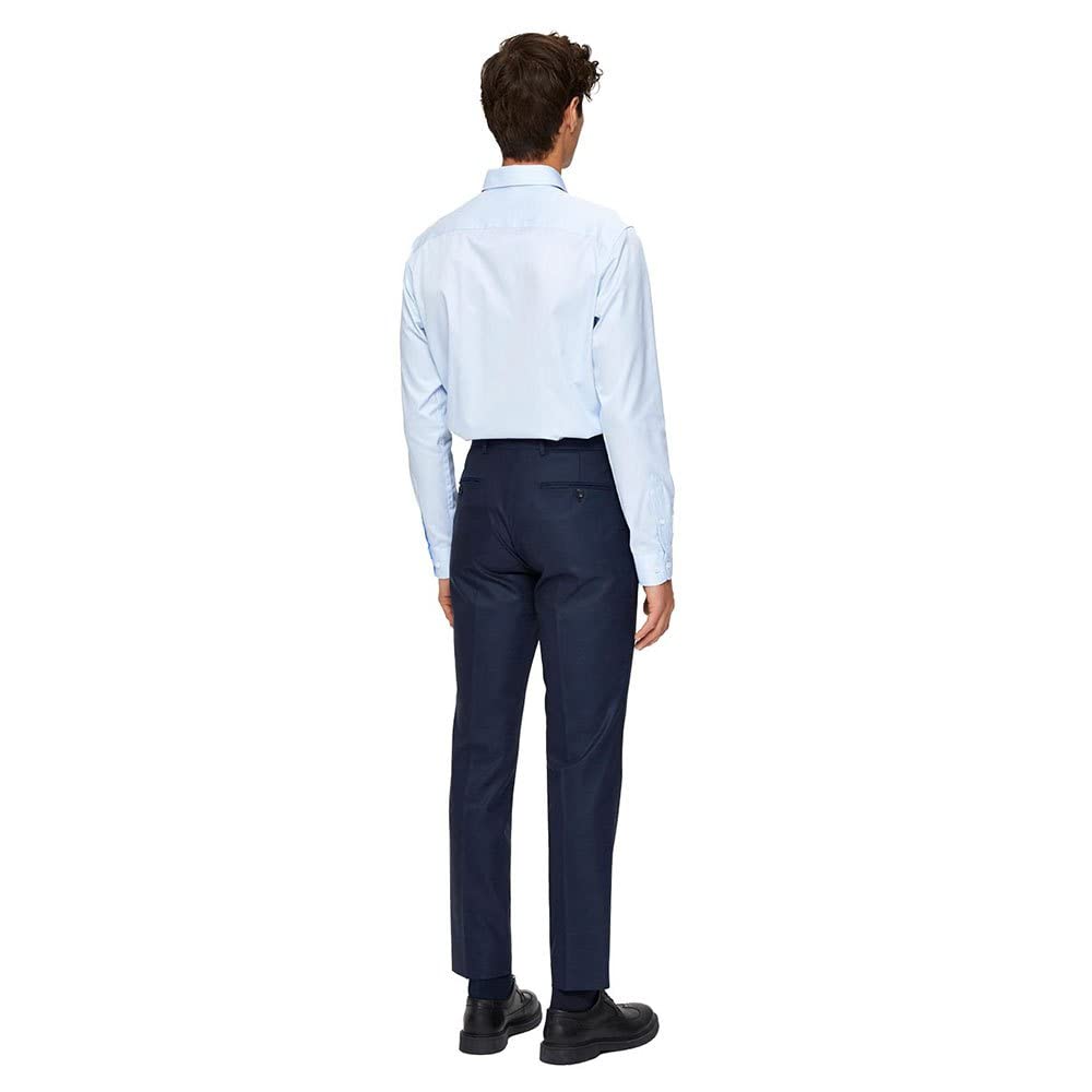 SELECTED HOMME Slhslim-mylostate Dk Blue TRS B Noos Pantaloni Eleganti Uomo