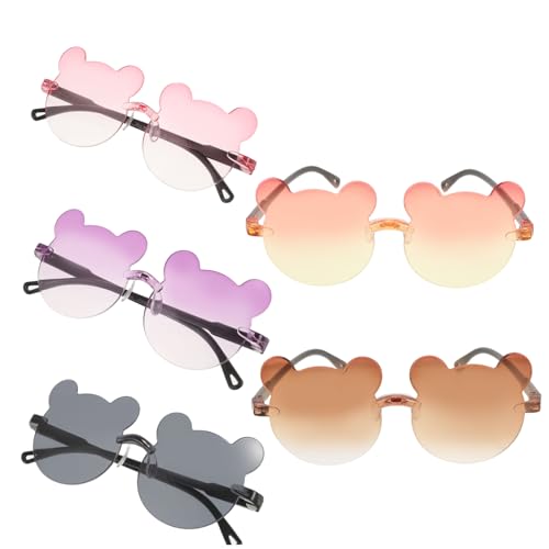 VANZACK Adorable Kids Sunglasses 5pcs Party Glasses Uv Protection Fashion and Fun
