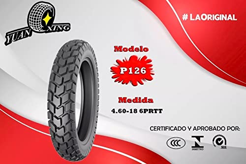 Llantas, Tires llantas moto rin 18 Marca Yuanxing (3)