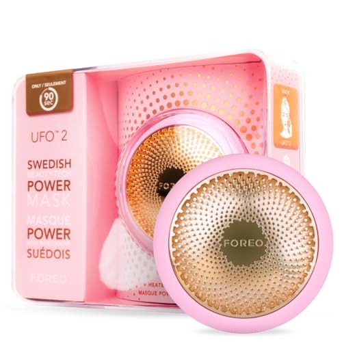 FOREO UFO 2 LED Face Mask - Full Spectrum, Warming & Cooling - Pearl Pink