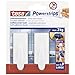 Price comparison product image tesa Powerstrips Hooks Large TREND - Removable Self-Adhesive Wall Hook for Glass, Tiles, Wood, Plastic and Other Surfaces - White - Holds Up to 2 kg