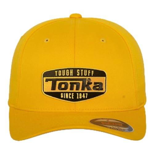 Casquette Tonka Flexfit Jaune aux finitions robustes taille L/XL