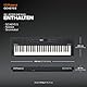 Roland GO:KEYS 5 Music Creation Keyboard | 61 Tasten | ZEN-Core Engine mit über 1000 internen Sounds | Integrierte Stereolautsprecher | Mikrofoneingang | Bluetooth Audio/MIDI – Graphit