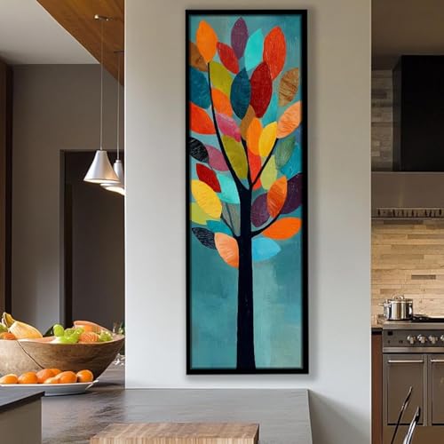 Impression botanique arbre pour maison contemporaine et zen