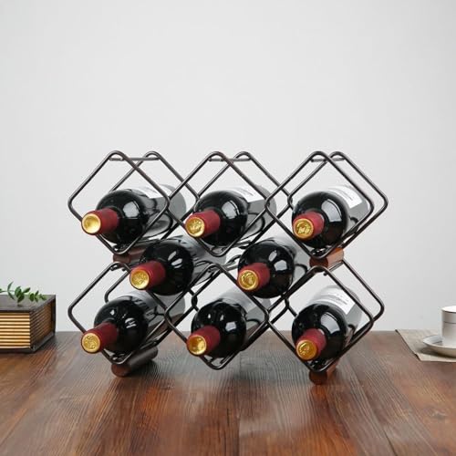 Soporte para botellas de vino 3 compartimentos 43 cm miniatura 3