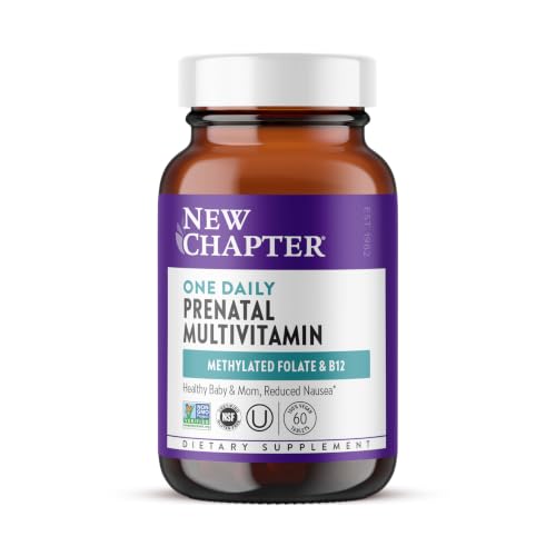 New Chapter One Daily Prenatal Multivitamin, 60 Count