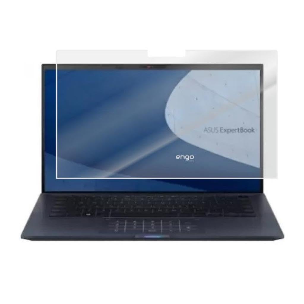 Engo Asus Expertbook P2451FA 14 İnç İle Uyumlu Mat Ekran Koruyucu Notebook, Yansıma Ve Parlama Önleyici Parmak İzi Bırakmayan Laptop Koruma, 9H Temperli Kırılmaz Esnek Nano Cam 16:9