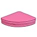 Tangkula Pole Dance Mat, Foldable Round Crash Mat with EPE Foam Padding & PU Cover, Protective Fall Safety Cushion for Home, Gym, Yoga Exercise (Pink, 60