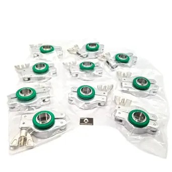 ISO-KF Flange NW16 KF16 Wing nut clamp Sets with Stainless Steel Centering Ring and FKM viton O-Ring (Aluminum KF16 10sets)