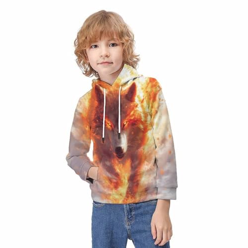 Pull loup 3D cadeau ado idéal pour les hivers en famille - 3