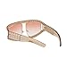 WOWSUN Oversized Sunglasses for Women Fashion Vintage Big Shades for Women