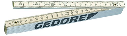 Gedore Metro Pieghevole In Legno 2 M - 4533-2
