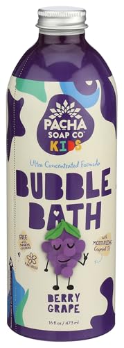 PACHA SOAP Kids Berry Grape Bubble Bath, 16 FZ