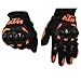 Cheetah beating Accessori Moto, Guanti, Guanti Moto Invernali, Guanti Portiere, Guanti MTB Scooter Full Finger Unisex, Guanti per Uomo/Donna KTM Arancio (XL)
