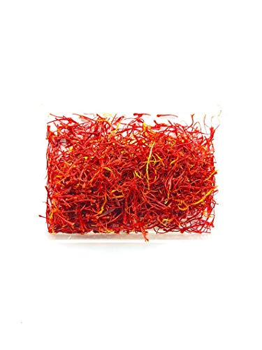 Premium Saffron, Pure Red Afghan Saffron, Geniuine Grade A Saffron Filaments (1 Gram Saffron)