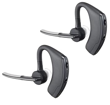 Rambot Combo Pack of 2 Items - Voyager Series Bluetooth Talk Music Headset, Voyager Series Bluetooth Talk Music Headset (12 Years Warranty)