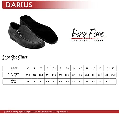 Very Fine Mens Darius Black Suede Ballroom Waltz Latin Salsa Rhythm Slipon Dance Shoe M 11 | Image 4