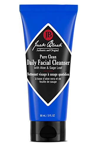 Jack Black Pure Clean Daily Facial Cleanser for Men - Mens Face Wash, Jack Black Face Wash Men's, Face Wash for Men, Face Cleanser for Men, 2-in-1 Mens Facial Cleanser & Toner, Gifts for Men