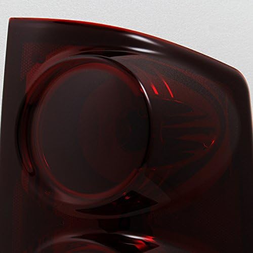AKKON - For Dodge Dakota Dark Red Rear Tail Lights Brake Lamps Driver Left + Passenger Right Replacement Pair