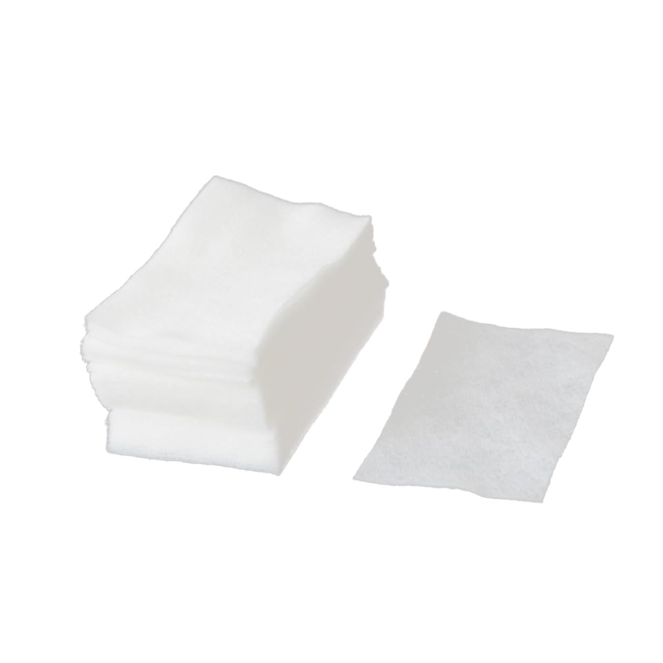 IWOWHERO 400pcs Boxed Cotton Pads for Face Makeup Clean Pads Absorbent Disposable Organic Cotton Rounds