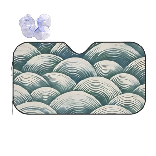 Pare-soleil voiture universel 76x140cm pliable pour protection SUV et berlines