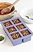 W&P Cup Cubes Silicone Freezer Tray with Lid, Blue, Makes 6 Perfect 1-Cup Portions, Freeze & Store Soup, Broth, Sauce, Leftovers, Dishwasher Safe