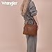 Wrangler Doctor Bag Top Handle Purse Hobo Shoulder Womens Satchel Handbags Crossbody Bag Brown Purse for Everyday Use WG186-9112BR